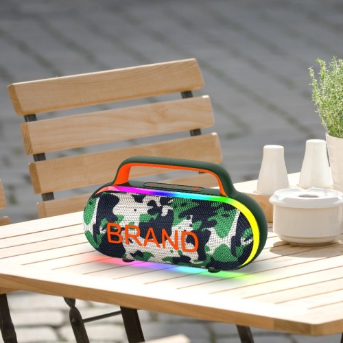KW-30P Newest Original design HotSelling RGB Lights Bluetooth Speaker with powerful Sounds, Portable Wireless OEM/ODM