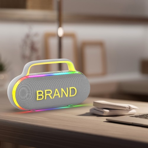 KW-30P Newest Original design HotSelling RGB Lights Bluetooth Speaker with powerful Sounds, Portable Wireless OEM/ODM