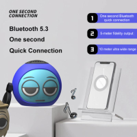 KW-501 New Original Rhythm brother Bluetooth Speaker, TWS Pairing, and USB-C Charging for Indoor and Outdoor Adventure