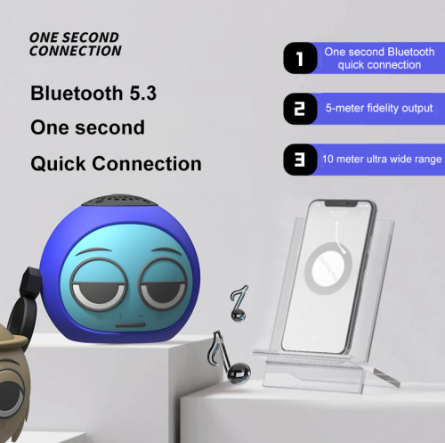 KW-501 New Original Rhythm brother Bluetooth Speaker, TWS Pairing, and USB-C Charging for Indoor and Outdoor Adventure