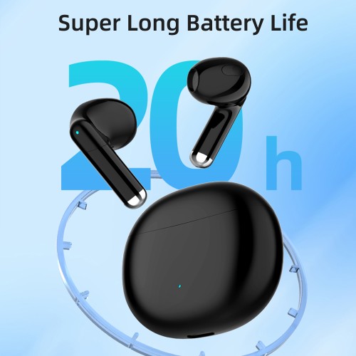 KW-TW200 Newest Wireless Earbuds, 40H Long Playtime, Stereo Deep Bass,with Mic for iPhone Android support calling