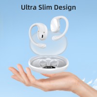 KW-TW100 New Clip on earphones True Wireless Bluetooth 5.4 Earbuds with audio multipoint, 20H battery, support calling