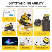 KW-E3 Hot Sale Original Design and Professional TWS earphone supplier TWS Wireless Earbuds and LED digital Half in ear