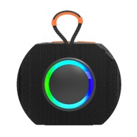 KW-P5 Newest RGB Portable Bluetooth Speakers, 10W Peak Wireless with Subwoofer, Deep Bass, Waterproof, Party Speaker