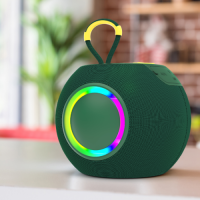 KW-P5 Newest RGB Portable Bluetooth Speakers, 10W Peak Wireless with Subwoofer, Deep Bass, Waterproof, Party Speaker