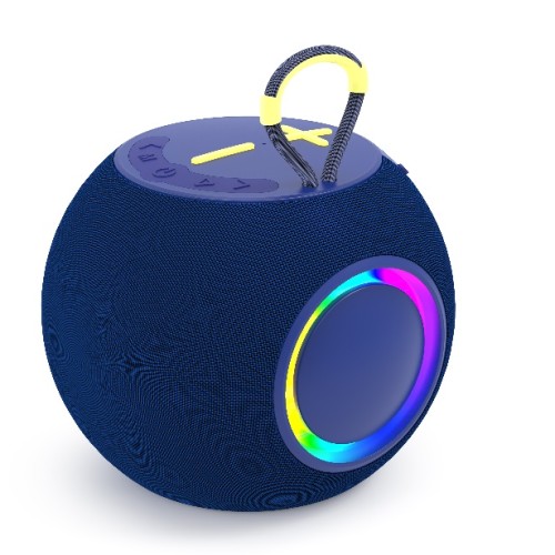 KW-P5 Newest RGB Portable Bluetooth Speakers, 10W Peak Wireless with Subwoofer, Deep Bass, Waterproof, Party Speaker
