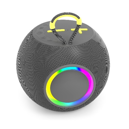 KW-P5 Newest RGB Portable Bluetooth Speakers, 10W Peak Wireless with Subwoofer, Deep Bass, Waterproof, Party Speaker