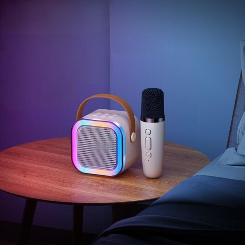 KW-K12 Wholesale New Original RGB Design Manufacturer Unique Design,Best Selling Mini portable Wireless Karaoke speaker