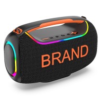 KW-P200 Newest RGB Portable Bluetooth Speakers, Multifunctional 40W Outdoor High-Power,Dual Speaker