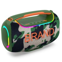 KW-P200 Newest RGB Portable Bluetooth Speakers, Multifunctional 40W Outdoor High-Power,Dual Speaker