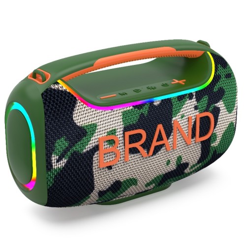 KW-P200 Newest RGB Portable Bluetooth Speakers, Multifunctional 40W Outdoor High-Power,Dual Speaker