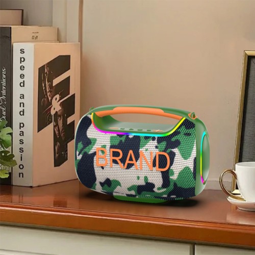 KW-P200 Newest RGB Portable Bluetooth Speakers, Multifunctional 40W Outdoor High-Power,Dual Speaker