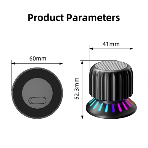 KW-V3 New  Magnetic mini speaker, high-quality sound quality, can be used as a phone holder Bluetooth speaker Supplier