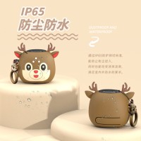 KW-TK490 Lucky Deer Original mini Bluetooth Speaker with Great Sound, TWS Pairing, USB Charging Portable OEM/ODM