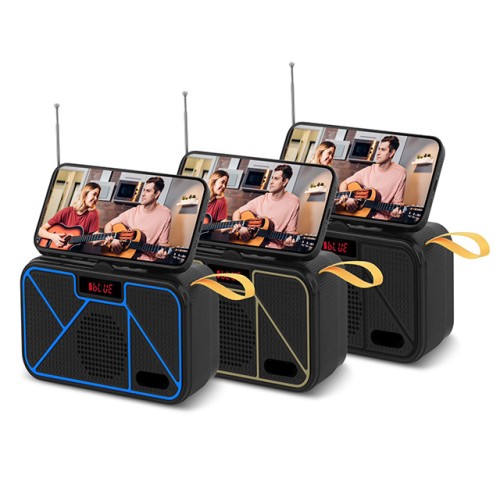 KW-L74 Newest Design Wholesale hot selling 500 mAH Super Bass Sounds Solar Energy Wireless Bluetooth speaker supports OEM/ODM