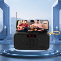 KW-L74 Newest Design Wholesale hot selling 500 mAH Super Bass Sounds Solar Energy Wireless Bluetooth speaker supports OEM/ODM