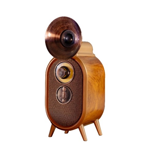 KW-51AS Retro Wooden Wholesale High Quality Supplier Bluetooth Speaker with Perfect Sounds 5W,Portable Wireless OEM/ODM