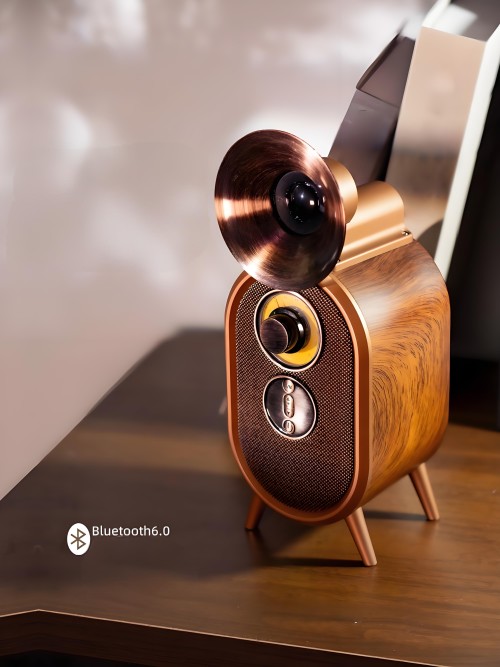 KW-51AS Retro Wooden Wholesale High Quality Supplier Bluetooth Speaker with Perfect Sounds 5W,Portable Wireless OEM/ODM