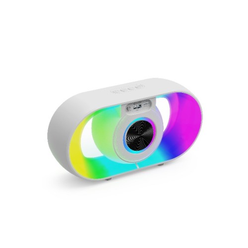 KW-U8 Newest RGB Bluetooth Speaker Cheap Glass body Party Speakers  Bluetooth RGB Bluetooth Speaker support OEM/ODM