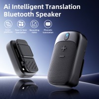 KW-WS11 AI Translator Speakers Support 30 Languages ,Bluetooth 5.4,Wireless,IPX5,Meeting recording notes, AI assistant