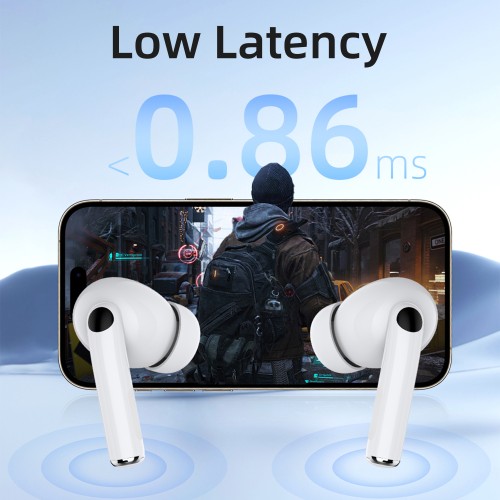 KW-TW300 Wholesale New Wireless Earbuds, 40H Long Playtime, Stereo Deep Bass for iPhone Android Phone support calling
