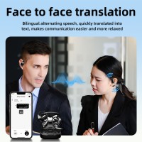 KW-K5 New Hotsale AI Translation Earbuds arrival Original Design and Professional TWS earphone with Large battery life