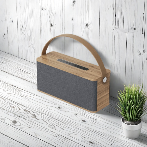 KW-M50 Wholesale HotSelling Retro Wooden bluetooth Speaker High Quality Supplier