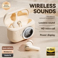KW-M88 New True Wireless Bluetooth 5.2 Earbuds with audio personalization, multipoint, 20H battery, support calling