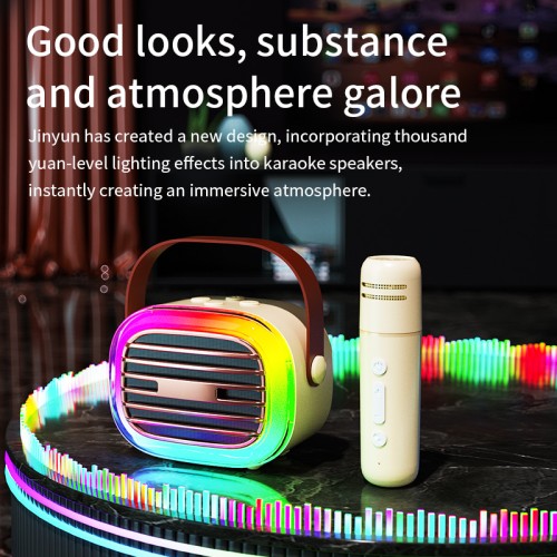 KW-S107 RGB Bluetooth Speaker Stunning sound quality Bedtime Music Speaker Bluetooth good sound quality dual microphone