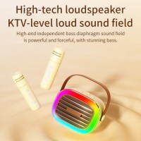 KW-S107 RGB Bluetooth Speaker Stunning sound quality Bedtime Music Speaker Bluetooth good sound quality dual microphone