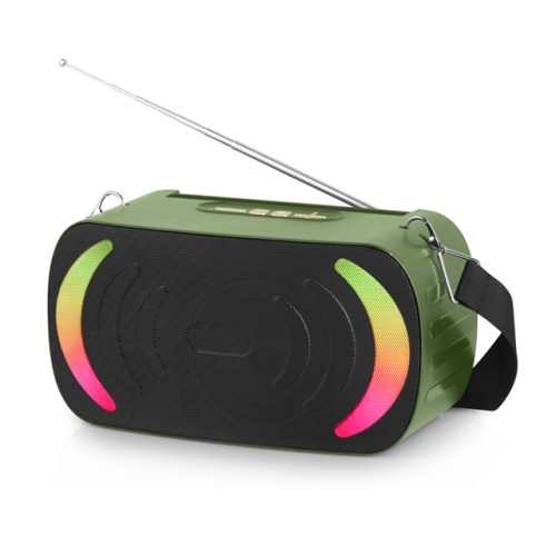 KW-NSM007 Original Newest design RGB Light Solar Energy Bluetooth Speaker with HD perfect Sound, Portable Wireless