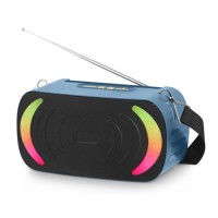 KW-NSM007 Original Newest design RGB Light Solar Energy Bluetooth Speaker with HD perfect Sound, Portable Wireless