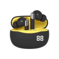 KW-E3 Hot Sale Original Design and Professional TWS earphone supplier TWS Wireless Earbuds and LED digital Half in ear
