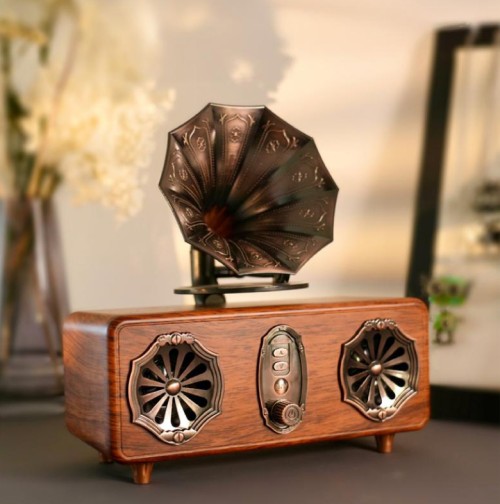 KW-36AS Retro Wooden bluetooth Speaker Factory Price High Quality Supplier New Bluetooth Speaker with HF Sound