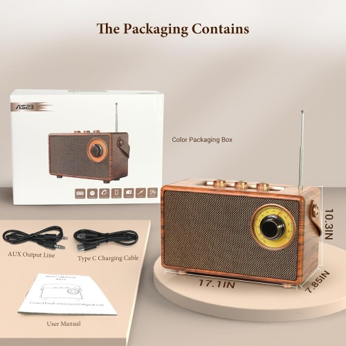 KW-23AS Factory Price Great Sound Quality Bluetooth Speaker with HD Sound, Portable Wireless, Hot selling
