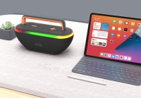 KW-P80 Portable Bluetooth Speakers, Multifunctional 20W Outdoor Waterproof High-Power Bluetooth Speaker
