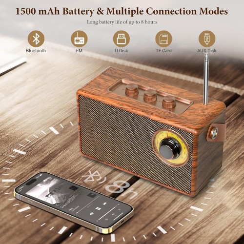 KW-23AS Factory Price Great Sound Quality Bluetooth Speaker with HD Sound, Portable Wireless, Hot selling