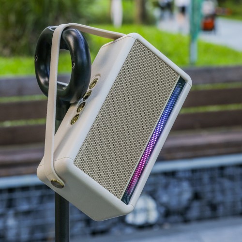 KW-M640 2025 New RGB Bluetooth Speaker with 1200mAh HD Sound, Portable Wireless, best sound quality support TFCard and OEM/ODM