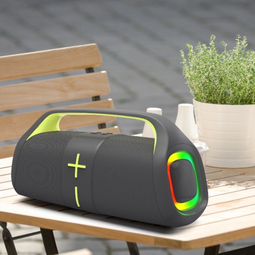 KW-P60Wholesale New design RGB Lights Bluetooth Speaker with HD perfect Sound, Portable Wireless OEM/ODM Long batter