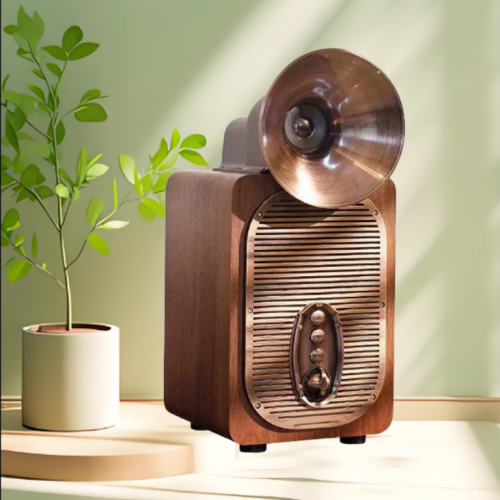 KW-81AS Newest Retro Wooden Wholesale High Quality Supplier Bluetooth Speaker with Powerful Sounds 30W
