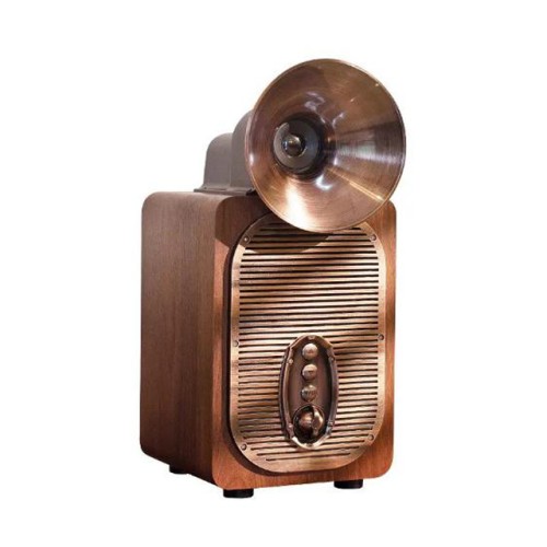 KW-81AS Newest Retro Wooden Wholesale High Quality Supplier Bluetooth Speaker with Powerful Sounds 30W