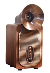 KW-81AS Newest Retro Wooden Wholesale High Quality Supplier Bluetooth Speaker with Powerful Sounds 30W