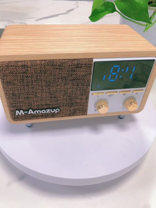 KW-608 Retro Wooden bluetooth Speaker Factory Price High Quality Supplier with HD Sound