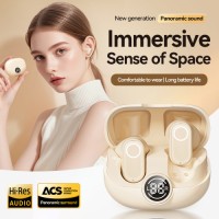 KW-M89 Wholesale New Wireless Earbuds, 40H Long Playtime, Stereo Deep Bass for iPhone Android Phone support calling