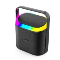 KW-P10 Portable Bluetooth Speakers Passive Radiators-Deep Bass, All Day Playtime, IPX5 Wireless Speaker RGB Lights
